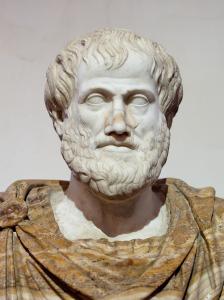 Αριστοτέλης Ρωμαϊκό αντίγραφο προτομής του Αριστοτέλη