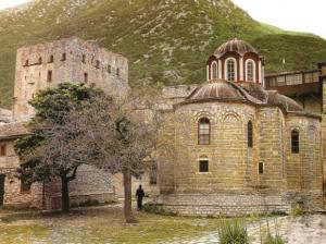 Παραστάσεις Πλάτωνα στη βυζαντινή και μεταβυζαντινή τέχνη/ζωγραφική Μονή Μεγίστης Λαύρας